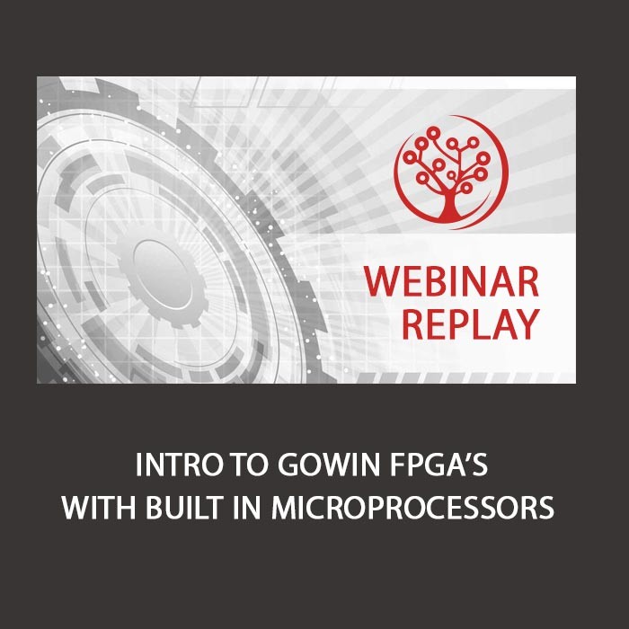 Webinar Replay - Intro to GoWin FPGA’s with built in microprocessors